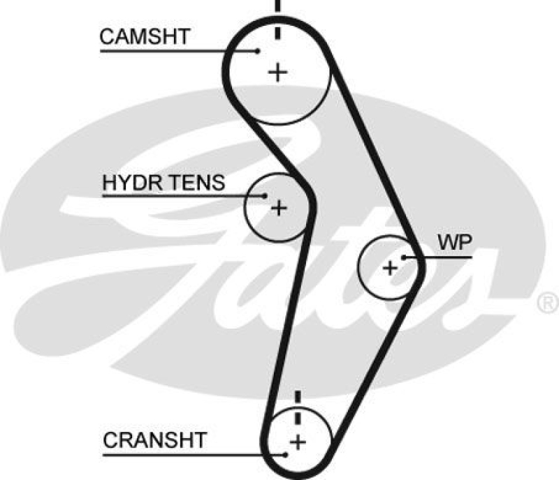 GATES Timing Belt RPM™ Racing Timing Belt