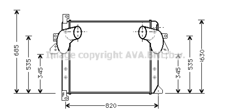 AVA QUALITY COOLING Ladeluftkühler