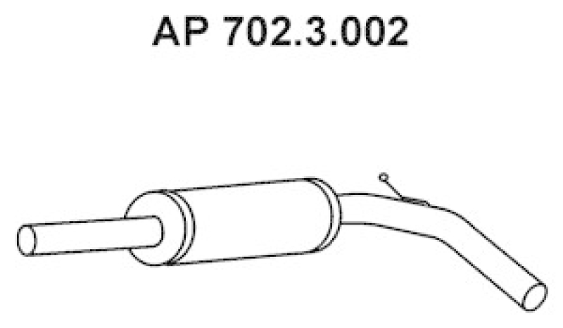 EBERSP&Auml;CHER Front Muffler