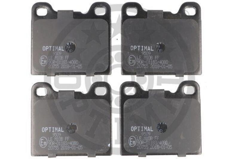 OPTIMAL Brake Pad Set, disc brake