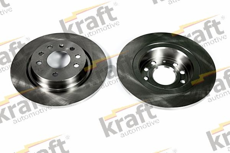 2x KRAFT AUTOMOTIVE Bremsscheibe