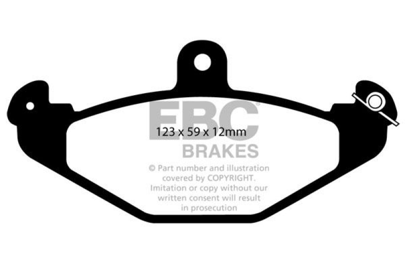 EBC Brakes Brake Pad Set, disc brake