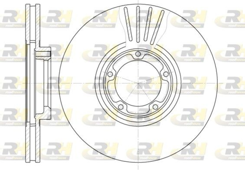 2x ROADHOUSE Bremsscheibe