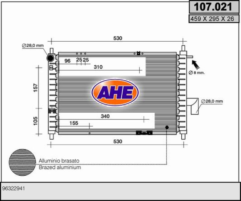 AHE Kühler, Motorkühlung