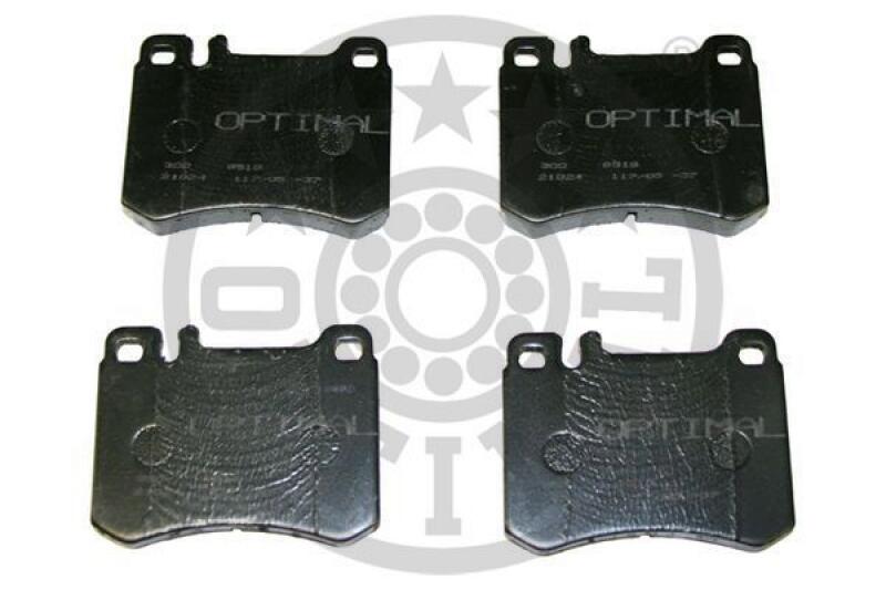 OPTIMAL Brake Pad Set, disc brake