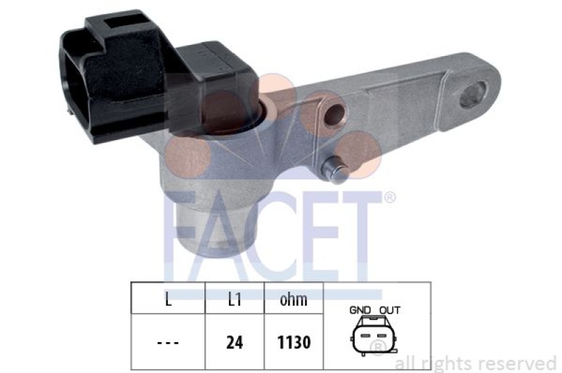 FACET Sensor, camshaft position Made in Italy - OE Equivalent