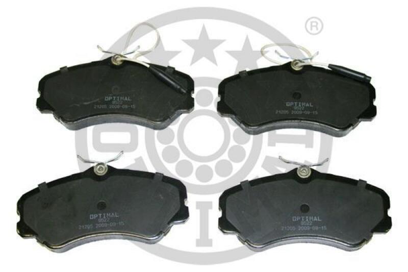 OPTIMAL Brake Pad Set, disc brake