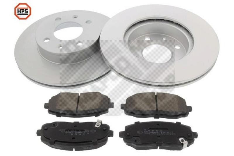 MAPCO Brake Set, disc brakes