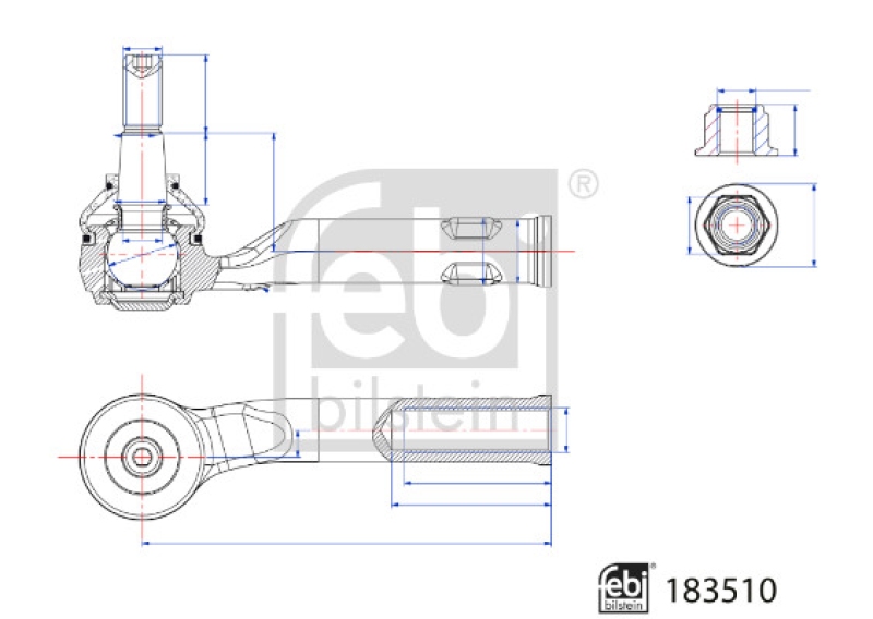 FEBI BILSTEIN Spurstangenkopf
