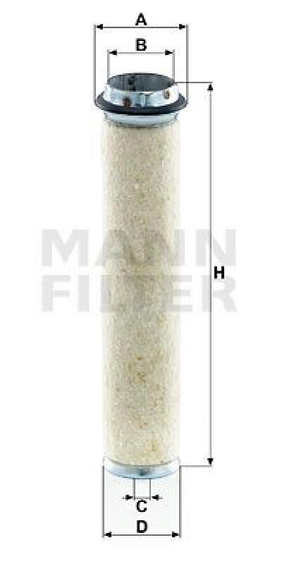 MANN-FILTER Secondary Air Filter