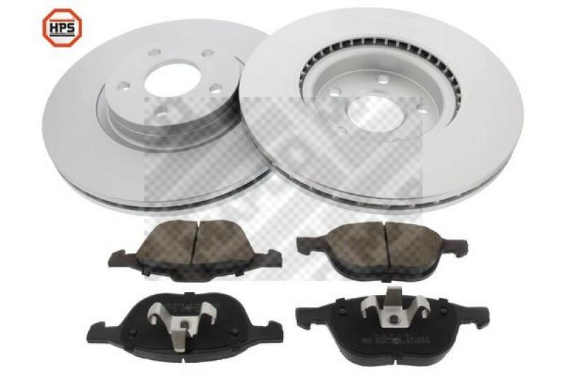 MAPCO Brake Set, disc brakes