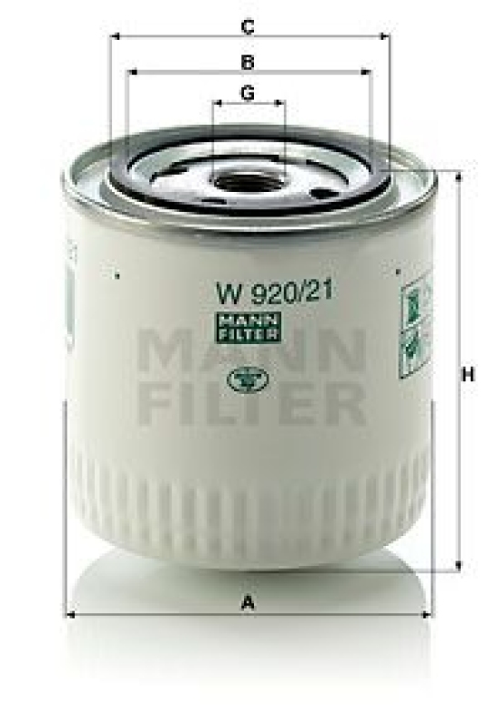 MANN-FILTER Filter, operating hydraulics