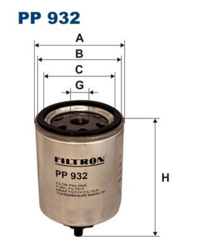 FILTRON Kraftstofffilter