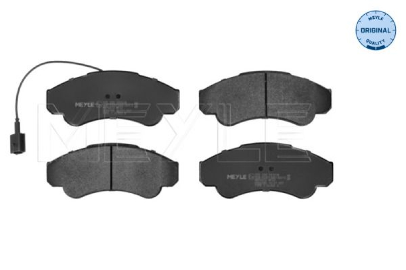 MEYLE Brake Pad Set, disc brake MEYLE-ORIGINAL: True to OE.