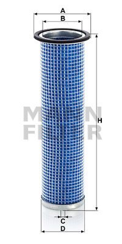 MANN-FILTER Secondary Air Filter