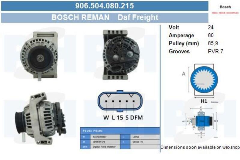 BV PSH Alternator