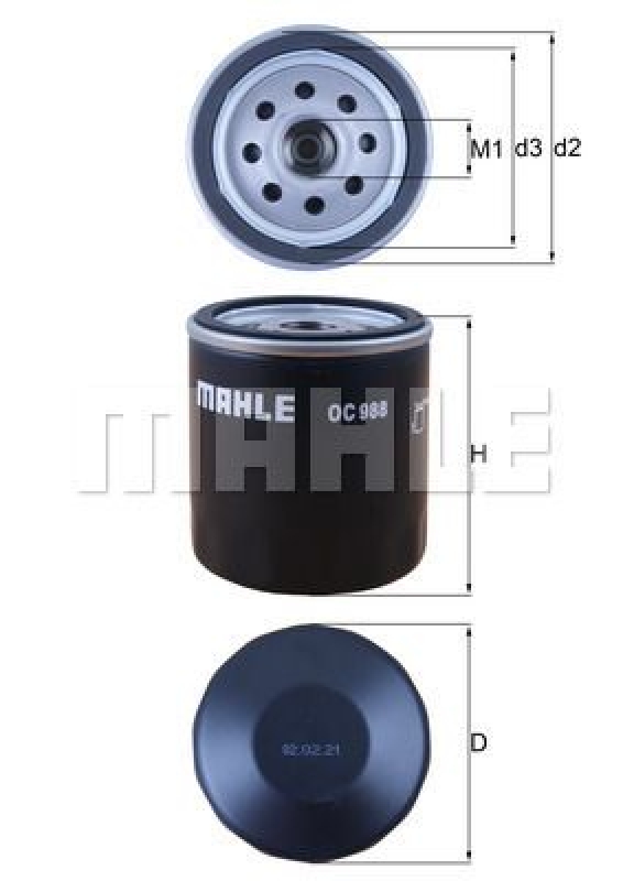 KNECHT Oil Filter