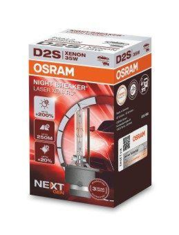 OSRAM Glühlampe, Fernscheinwerfer XENARC® NIGHT BREAKER® LASER