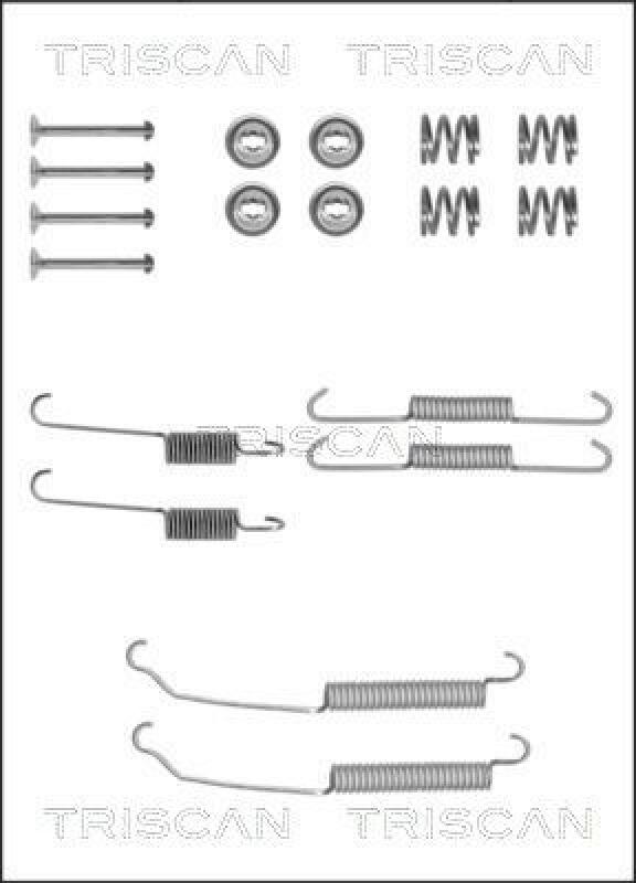 TRISCAN Accessory Kit, brake shoes