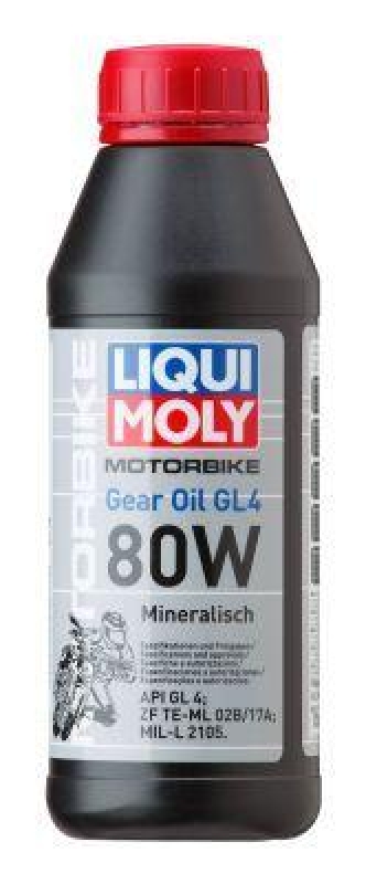 LIQUI MOLY Getriebeöl Motorbike Gear Oil (GL4) 80W