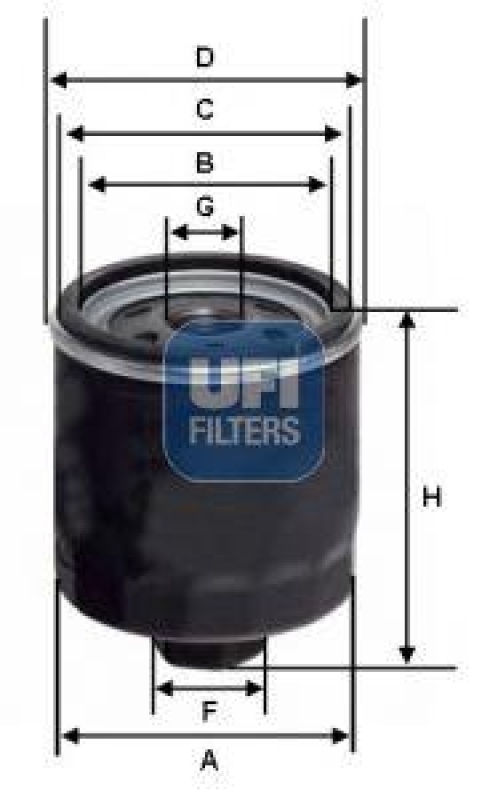 UFI Hydraulic Filter, automatic transmission