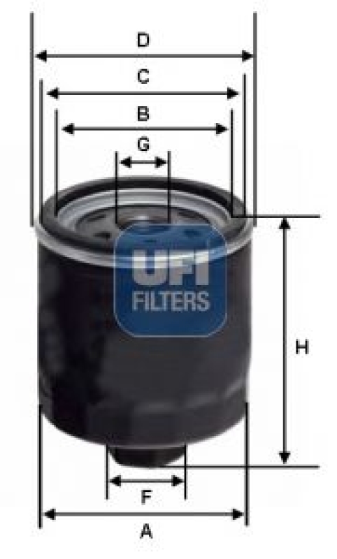 UFI Hydraulic Filter, automatic transmission