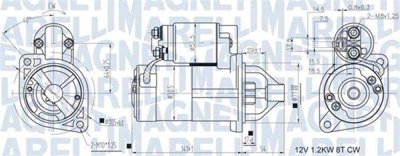 MAGNETI MARELLI Starter