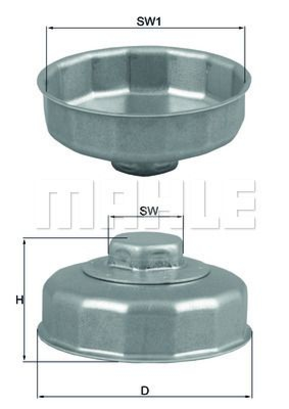 KNECHT Oilfilter Spanner