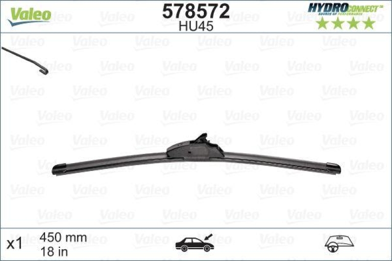 VALEO Wiper Blade HYDROCONNECT