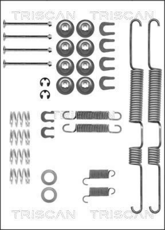 TRISCAN Accessory Kit, brake shoes