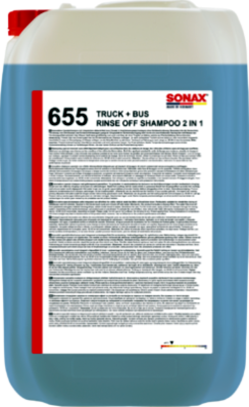 SONAX Auto Shampoo Special shampoo 2 in 1 for utility vehicles