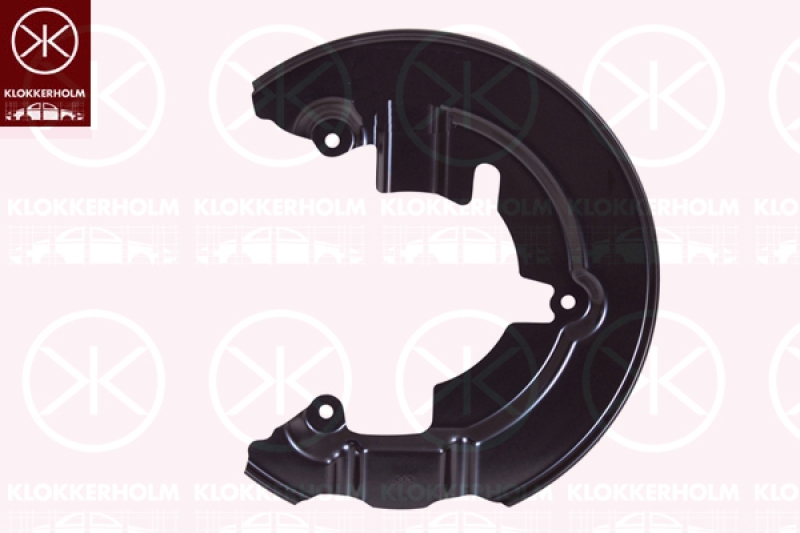 KLOKKERHOLM Splash Panel, brake disc