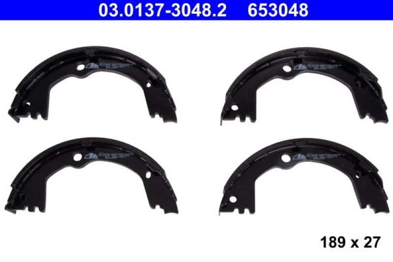 ATE Brake Shoe Set, parking brake