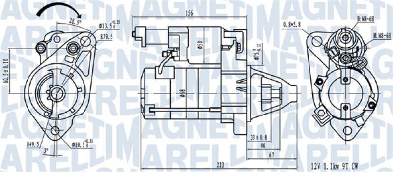 MAGNETI MARELLI Starter