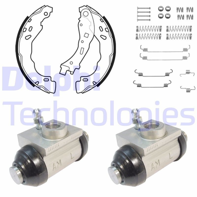 DELPHI Brake Shoe Set