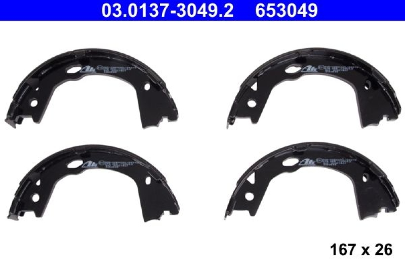 ATE Brake Shoe Set, parking brake