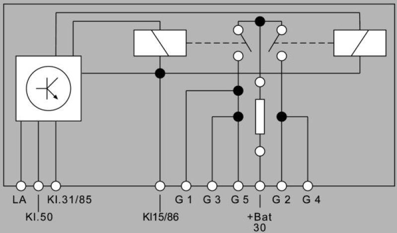 HELLA Control Unit, glow plug system