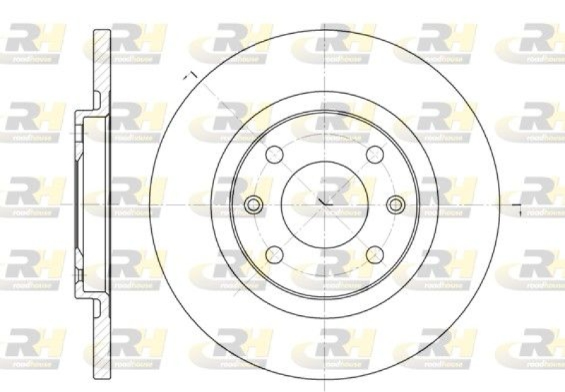 2x ROADHOUSE Brake Disc