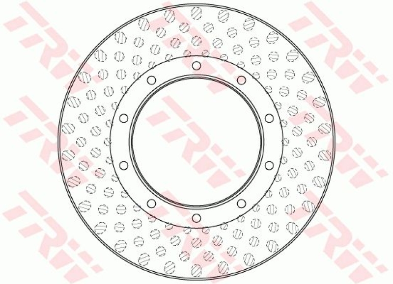 2x TRW Brake Disc