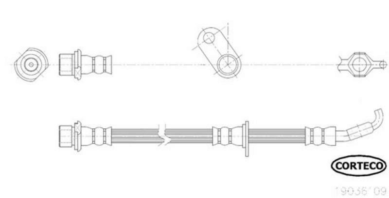 CORTECO Brake Hose