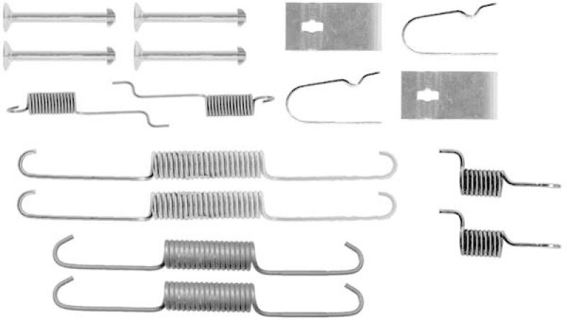 TRW Accessory Kit, brake shoes