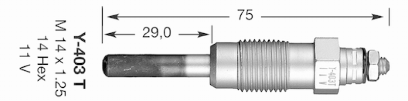 NGK Glow Plug D-Power