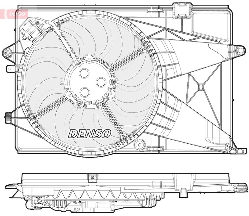 DENSO Fan, radiator