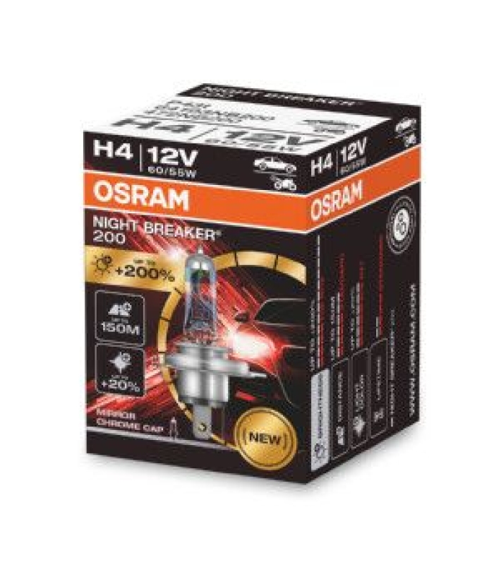 OSRAM Bulb, spotlight NIGHT BREAKER® 200