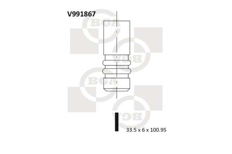 BGA Intake Valve