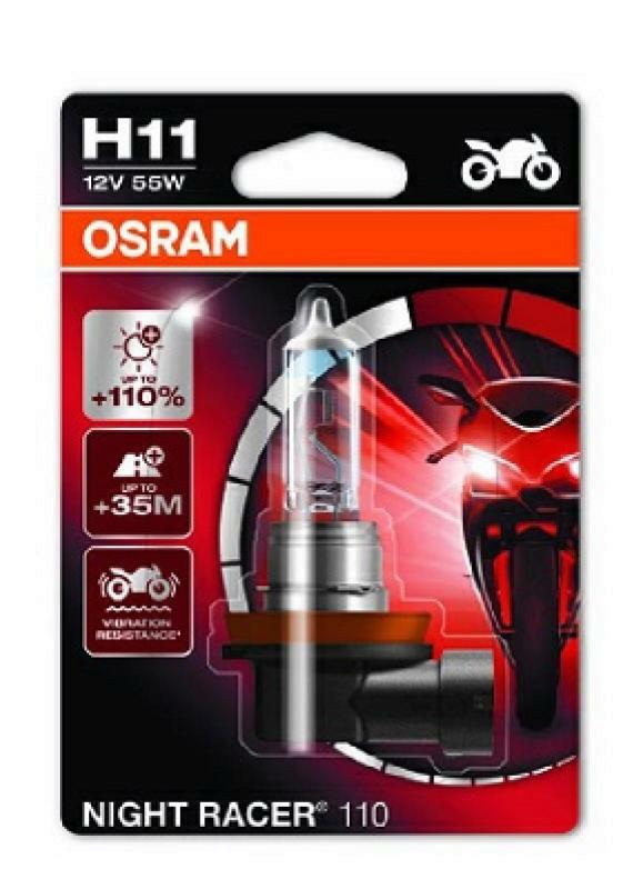 OSRAM Bulb, cornering light NIGHT RACER 110
