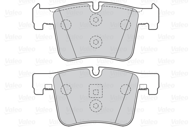 VALEO Brake Pad Set, disc brake FIRST