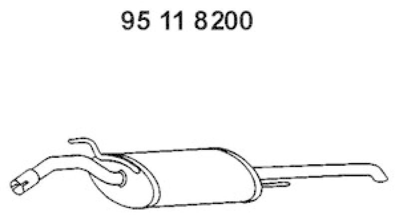 EBERSPÄCHER Rear Muffler