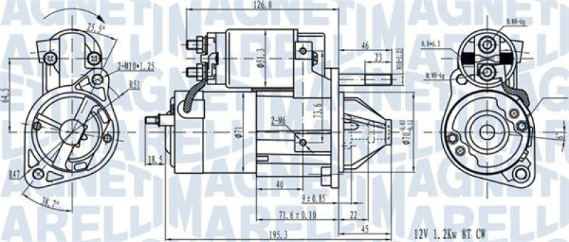 MAGNETI MARELLI Starter