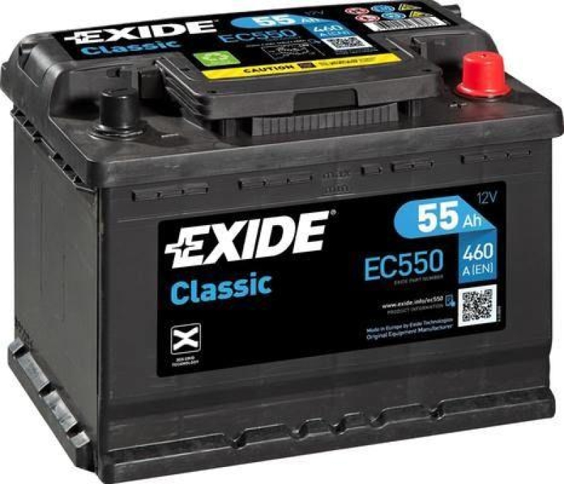 EXIDE Starterbatterie CLASSIC